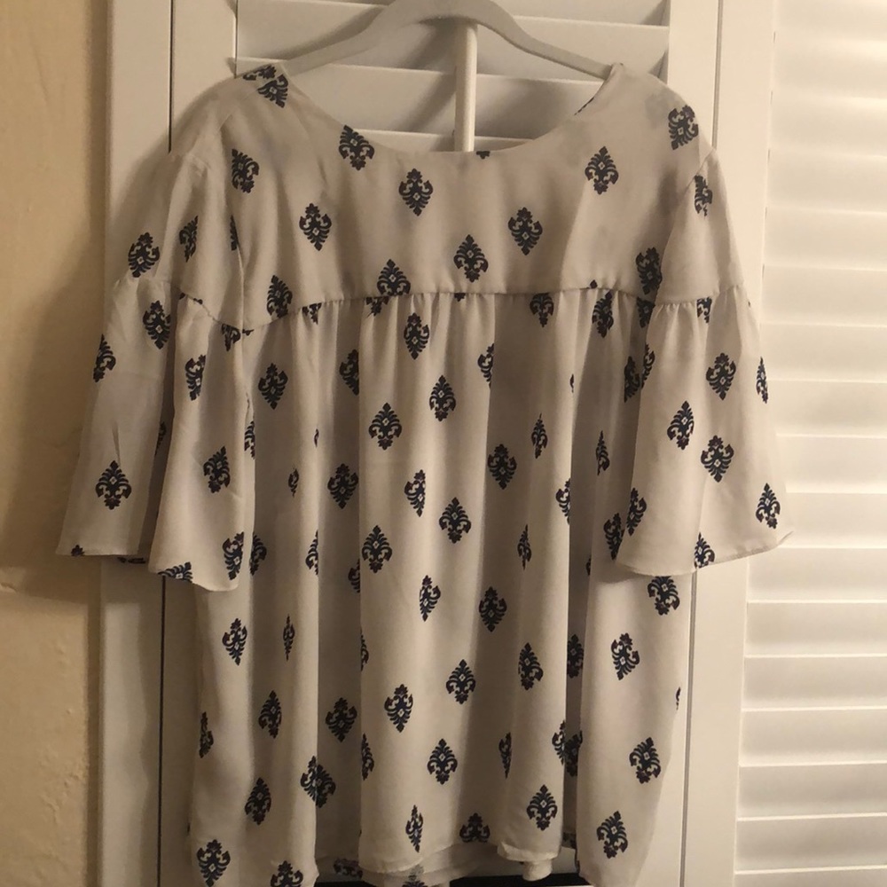 LOFT Smock Blouse